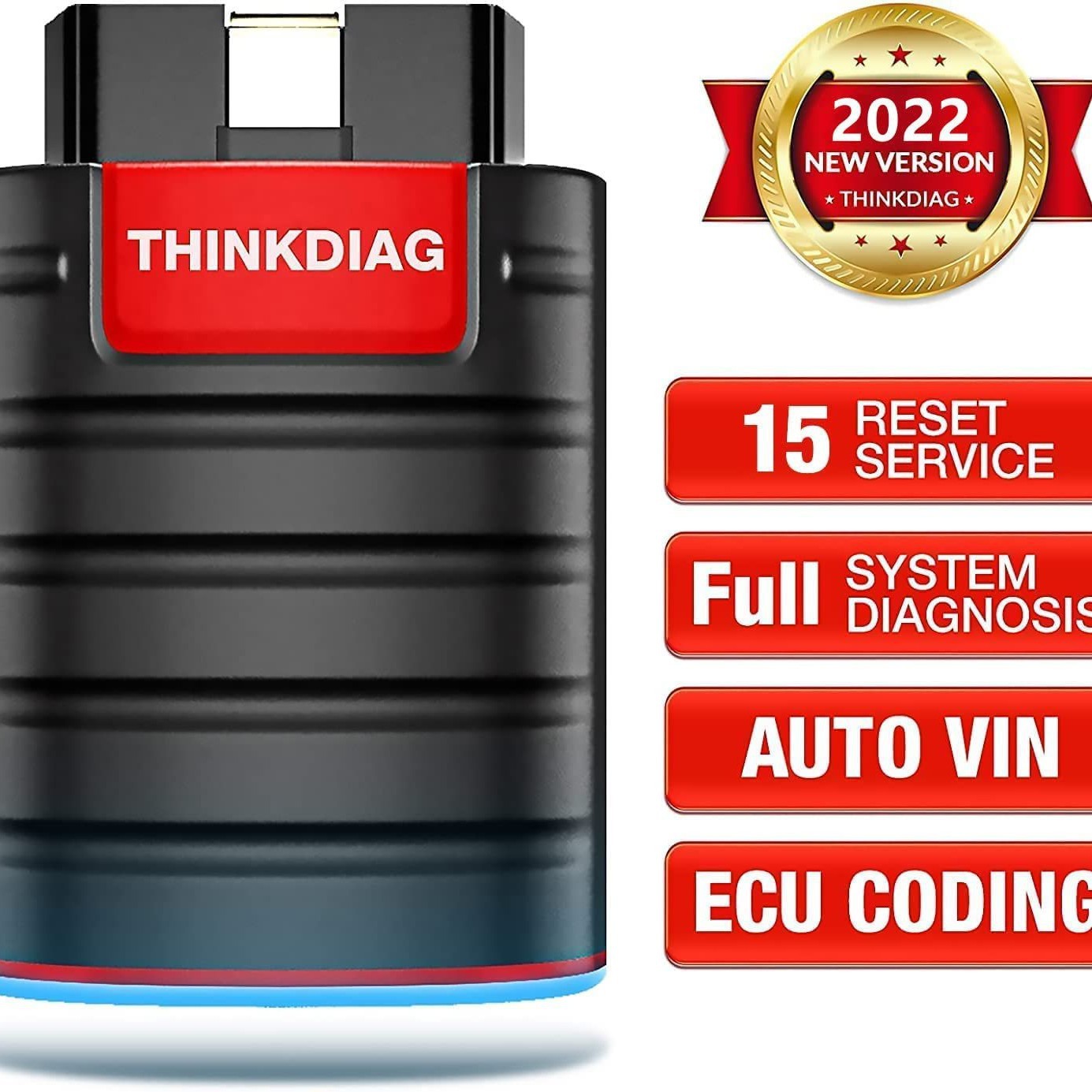 ThinkDiag obd2汽车故障诊断仪海外多语言版带一年免费软件带DEMO