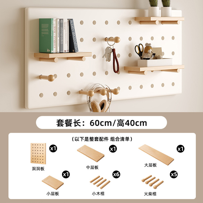 espejo de vestir de madera sólida colgando puerta de percha trasera estante de objetos push-pull espejo de cuerpo entero en la pared