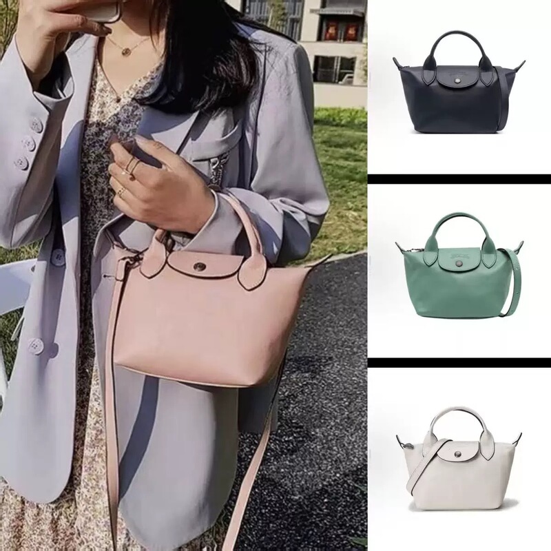 Cross-Border Exclusive French Dragon Bag, Lambskin Mini Dumpling Bag, Fashionable and Versatile Shoulder Bag, Crossbody Handbag for Women