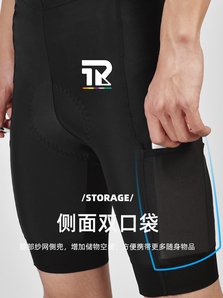 Cinturón de coche de carretera pantalones cojines italianos pantalones de ciclismo ropa de ciclismo para hombres pantalones cortos de ciclismo con bolsillo