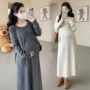 秋冬孕妇气质镂空吊带裙