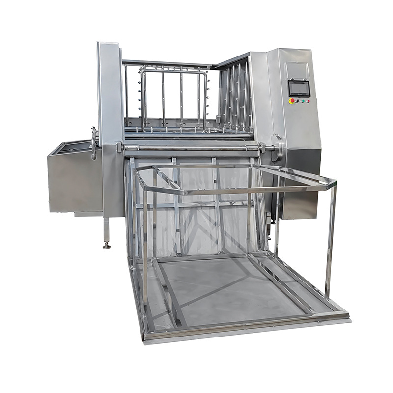 Máquina de limpieza de camión de barril de matadero de división de fábrica de alimentos para mascotas equipo de limpieza de camión de material fabricante de limpieza de camión de cucharón
