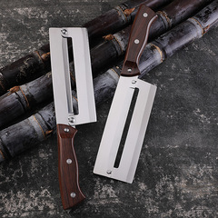 Household Thick Fruit Peel Knife Stainless Steel Sugarcane Knife Peeler Commercial Pineapple Peel Knife Scraping Peel Kitchen Knife