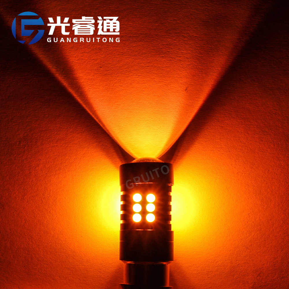 Transfronteriza en stock resalte decodificación corriente constante 3030 21smd coche LED 1156 señal de giro 1157 luz de freno