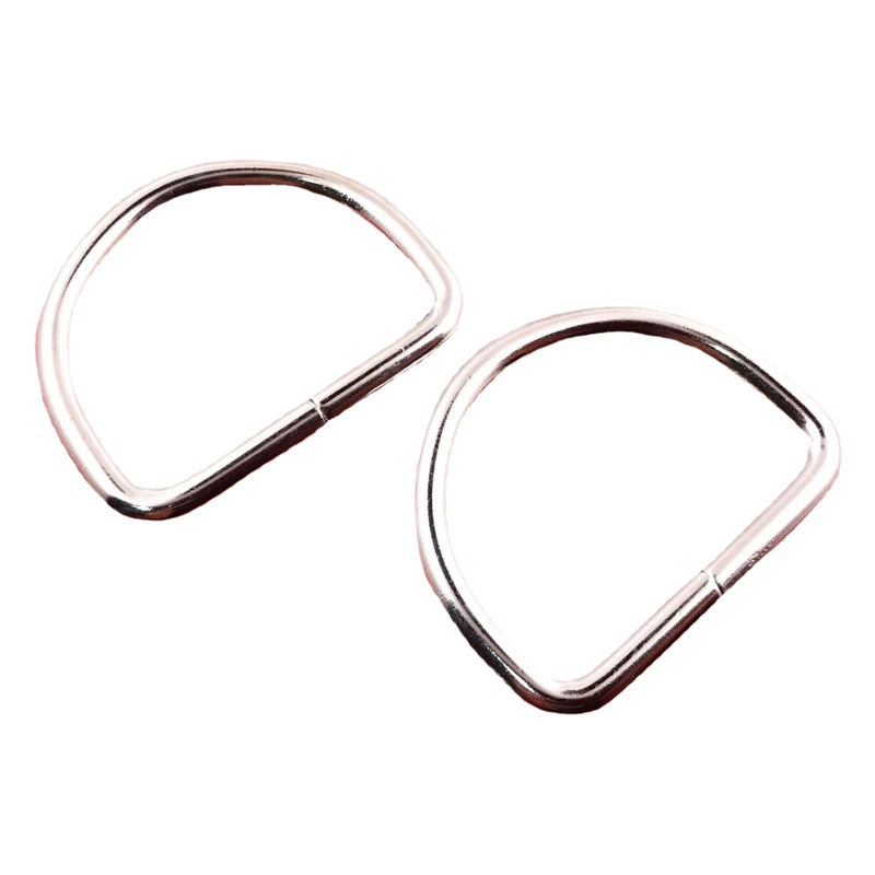 Производитель поставляет сумки для наружного питомца металлический полукруглый d-кольцевой сплав D-образная пряжка фурнитура D-образная пряжка металлическая