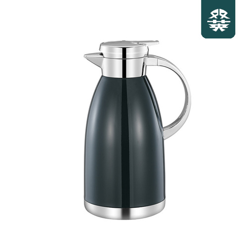 304 stainless steel thermos pot, large capacity vacuum European Roman pot, portable coffee pot, thermos bottle, household kettle
