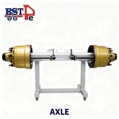 Semi-Trailer Axle Manufacturers, German-Style Axles, American-Style Axles, Single-Point Axles, Various Types of Axle for Foreign Trade Export (Rear axle)