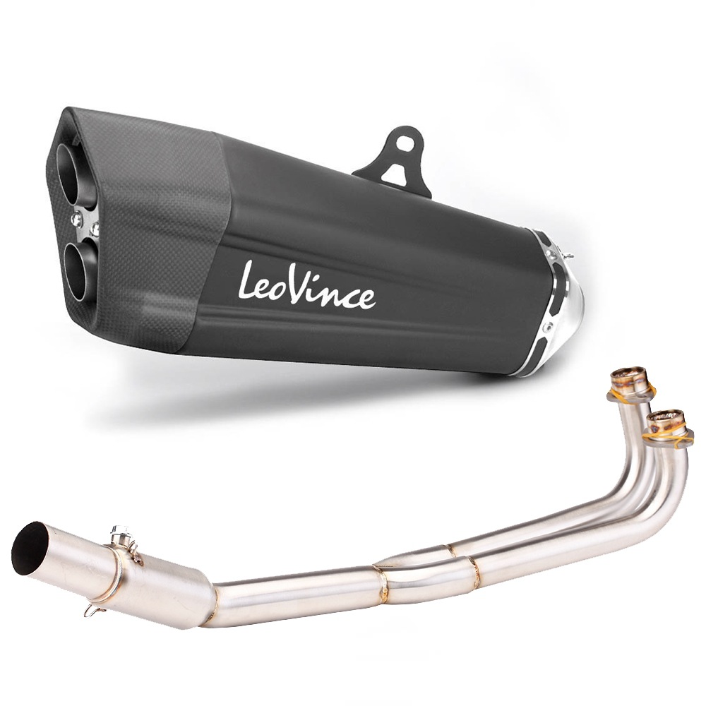 Motorcycle Modified Exhaust Pipe Stainless Steel Front Section Scorpio Exhaust Pipe Full Section Suitable for Guangyang Kymco Ak550