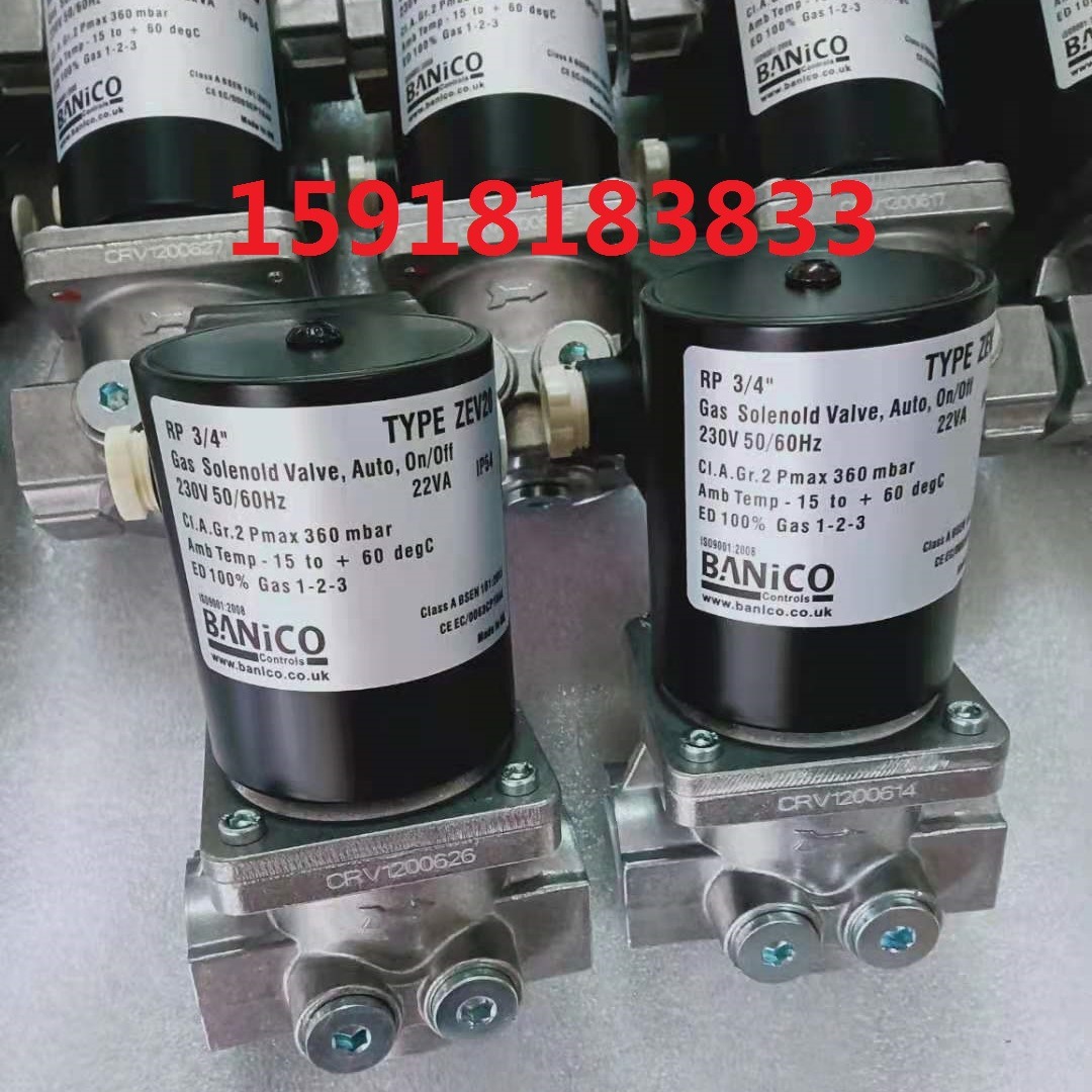 ZEV20、ZEV25、ZEVF32博尼科BANICO电磁阀