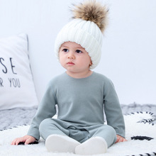 外貿工廠童裝加工定制德絨連體衣嬰兒寶寶秋冬保暖套裝新生兒衣服