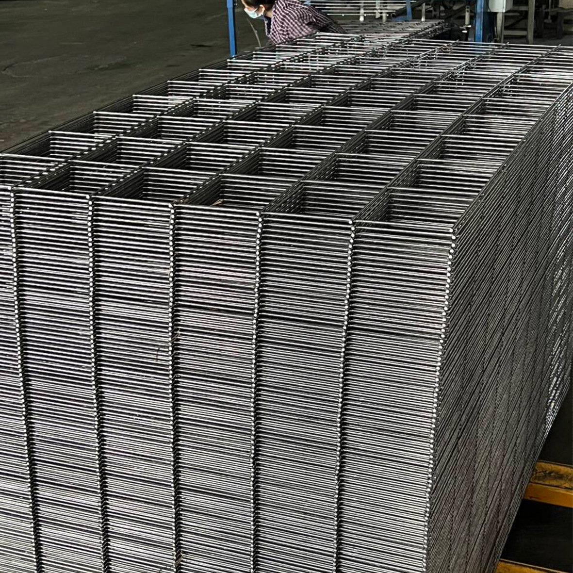 钢筋网片1*2米圆钢网片现货广东厂家直销碰焊网铁丝网工地建筑网