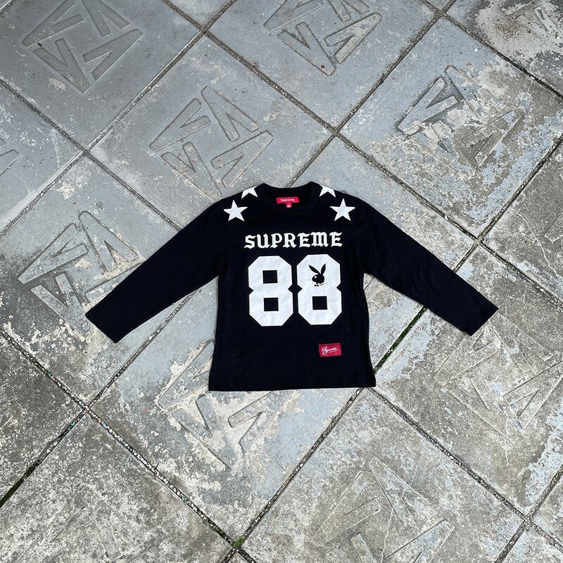 Cross-border SUP co-branded PLAYBOY No. 88 Rabbit American Football Sports Top Round Neck Long Sleeve T-shirt for Men and Women Cross-border SUP co-branded PLAYBOY No. 88 Rabbit American Football Sports Top Round Neck Long Sleeve T-shirt for Men and Women