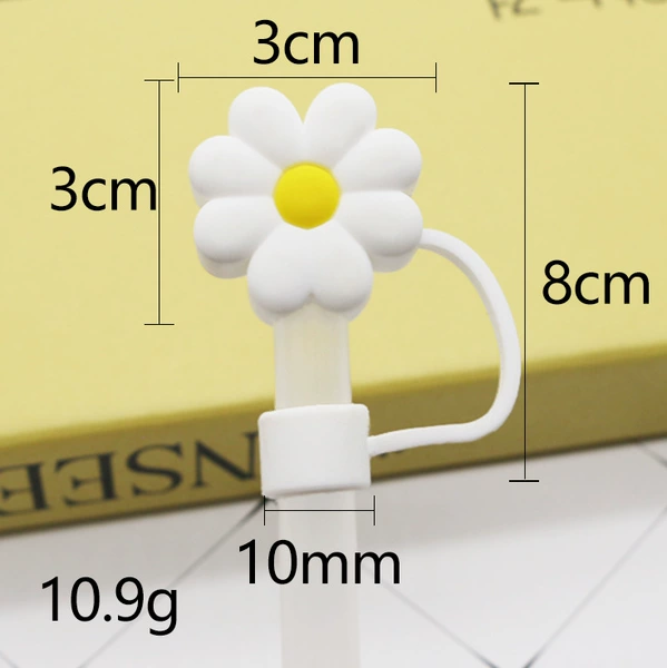 【✧◆◆✧】Large white and yellow chrysanthemum 10mm【✧◆◆✧】