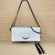 ZV包法国时尚精致女包镶钻翅膀斜挎包手拿包信封女士单肩包