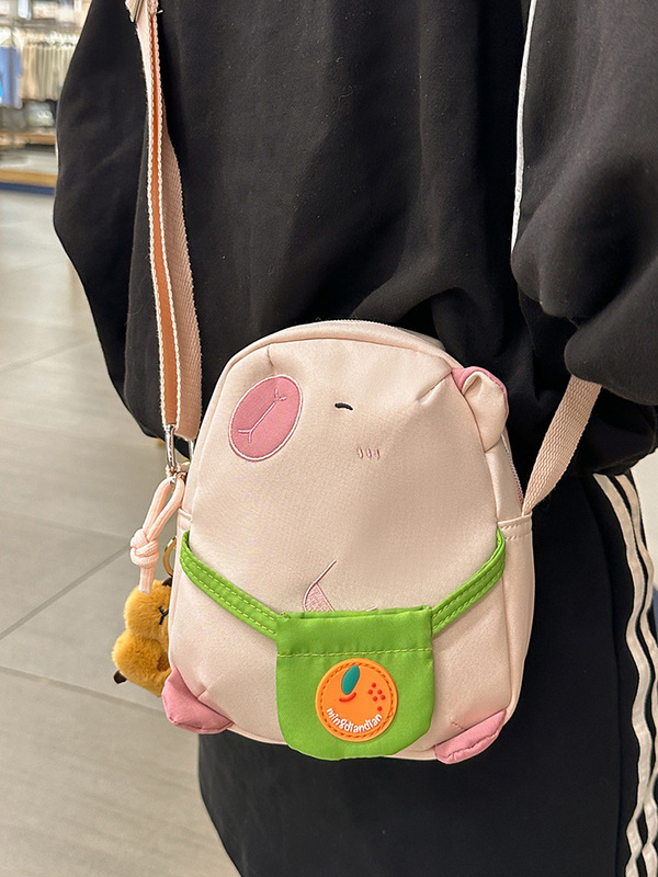 カピバラのショルダーバッグ女性2025新作かわいいカピバラのバッグ|undefined