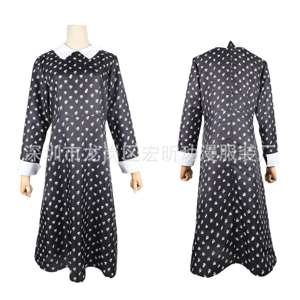 Dot backbone zipper skirt