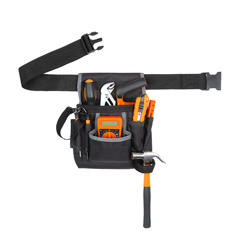 Herramienta de hardware portátil para carpintería eléctrica multifuncional, engrosamiento e impermeable, herramienta maestra de reparación de Oxford, riñonera