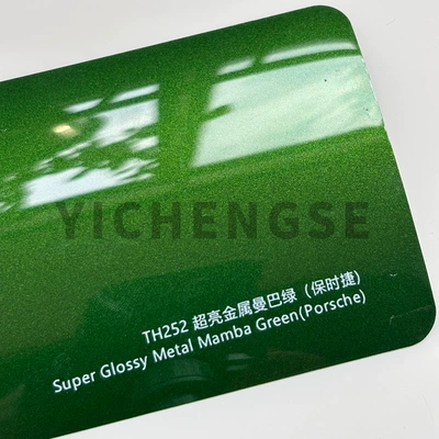 Cover Ppf Car Paint Protective: Car paint protective film - tpu-color-changing-car-clothing-super-bright-metallic-mamba-green-152-15m-roll