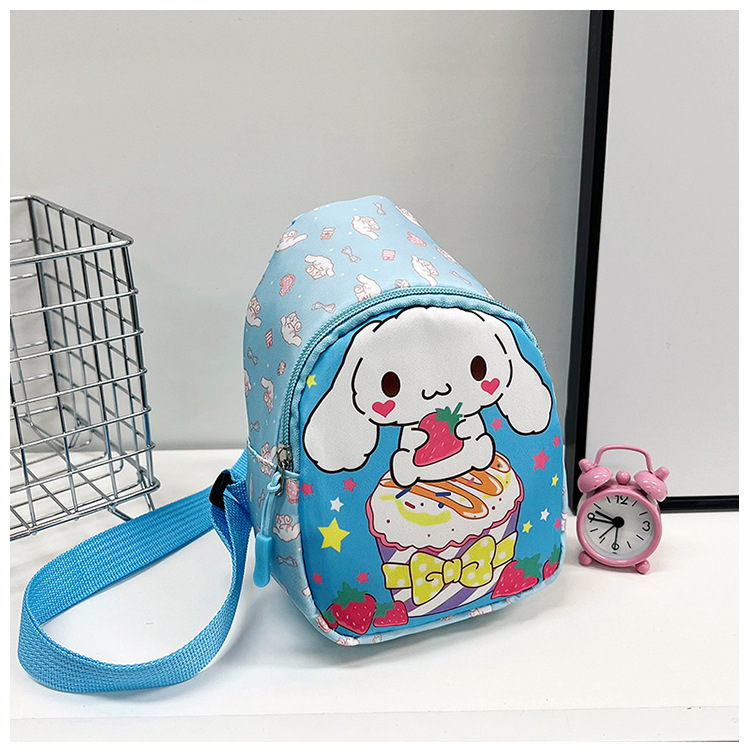 Wholesale of cute and trendy children's single-shoulder bags, large-capacity kindergarten baby travel chest bags, and casual girls' crossbody bags undefined