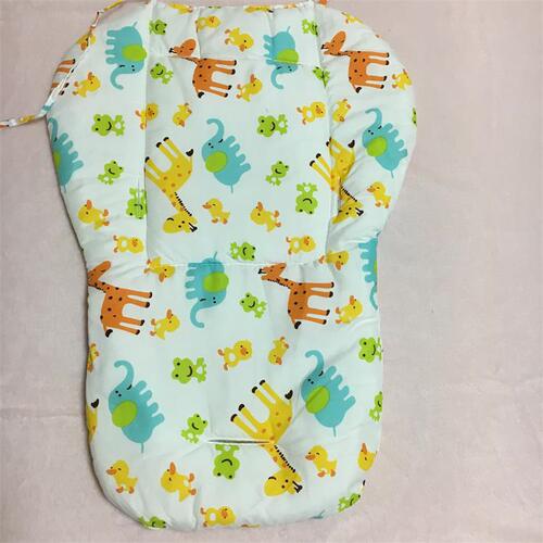 Stroller cotton pad Stroller cotton pad Rainbow cotton pad Dining chair cushion multi-color