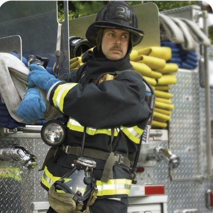 国雷克兰ZFMH-LAKE A(DRD)国标消防战斗服消防员灭火防 护服套装