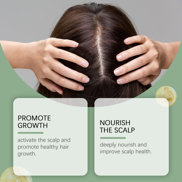 HOEGOA Medical nutritious moisturizing hair oil for curly hair