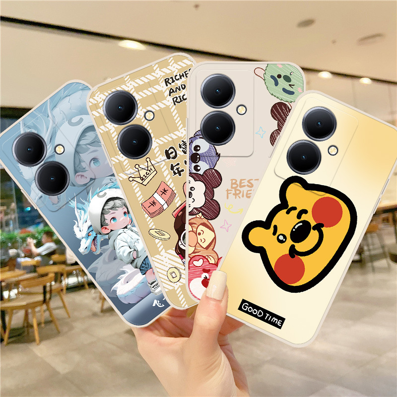 Suitable for VIVOY78 + mobile phone shell silicone soft shell vivoy78 + v2271a female VoY78 + V2271A male thin V2