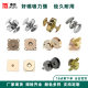in stock wholesale bag clothing 10.5 double pin magnetic buckle 14#18# double impact magnetic buckle magnetic buckle