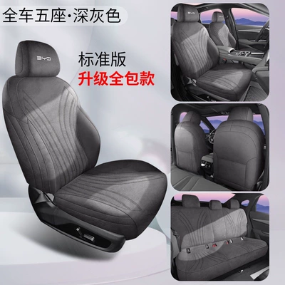 universal full-coverage seat cover, breathable – Modelə uyğun (Original) oturacaq örtükləri - sea-lion-05ev-rams-dark-gray-standard-edition-vehicle-specific