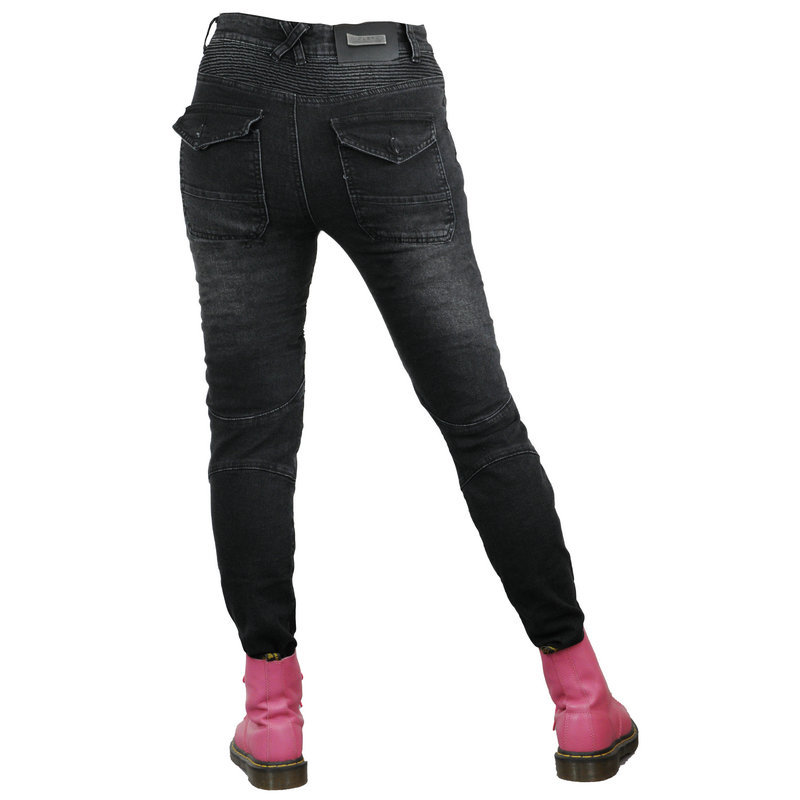 VOLERO motocicleta pantalones de Ciclismo de mezclilla pantalones de carreras de las mujeres pantalones anti-caída pantalones de la motocicleta pantalones de ciclismo actualizado equipo de protección