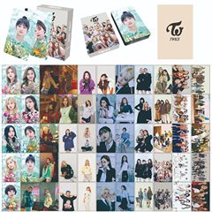 55張TWICE兔周邊小卡林娜璉、俞定延、周.子瑜收藏lomo卡韓流女團