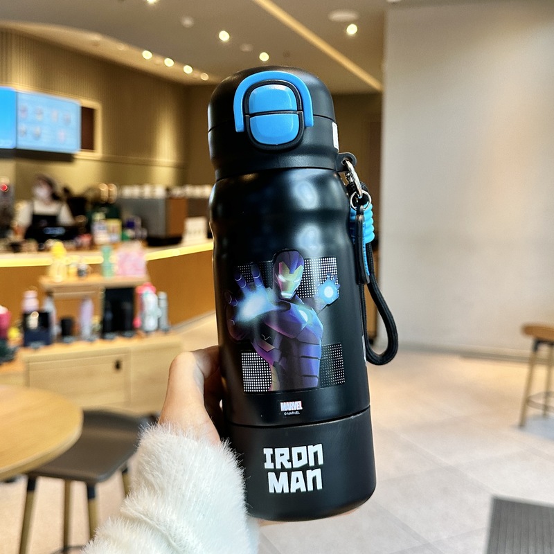 库洛米水杯儿童保温杯女孩双饮杯2025学生上学专用水壶316食品级|undefined