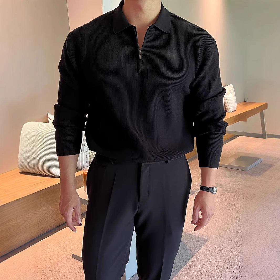 Long-sleeve with zipper