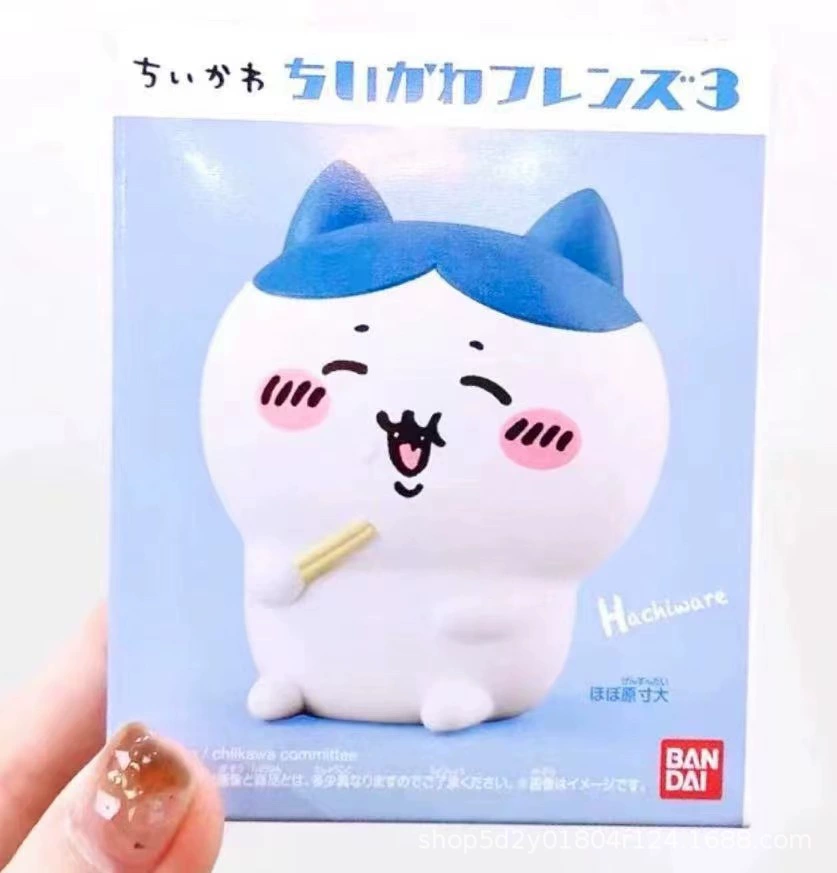 Коллекционная игрушка в слепом боксе (Chiikawa) — мини-автомобили, случайный вариант или полный набор из 8 шт., 0,05 кг