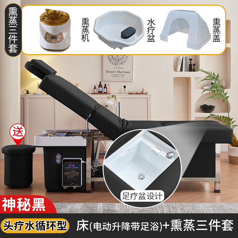 Misterioso negro + CIRCULACIÓN DE AGUA + Fumigación