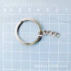 Accessory with zipper, chain, keychain