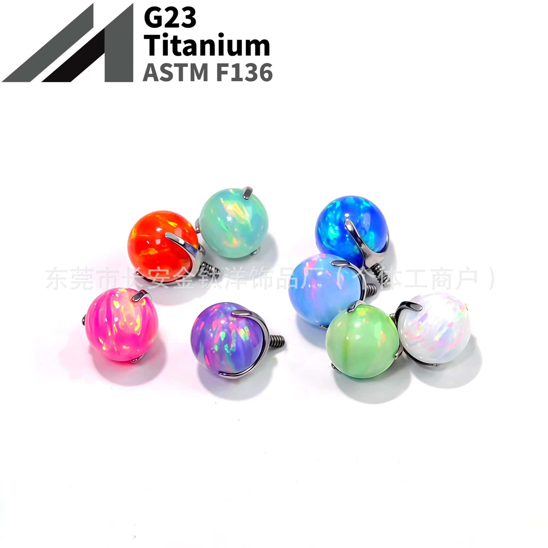 16G labret stud size and finish detail