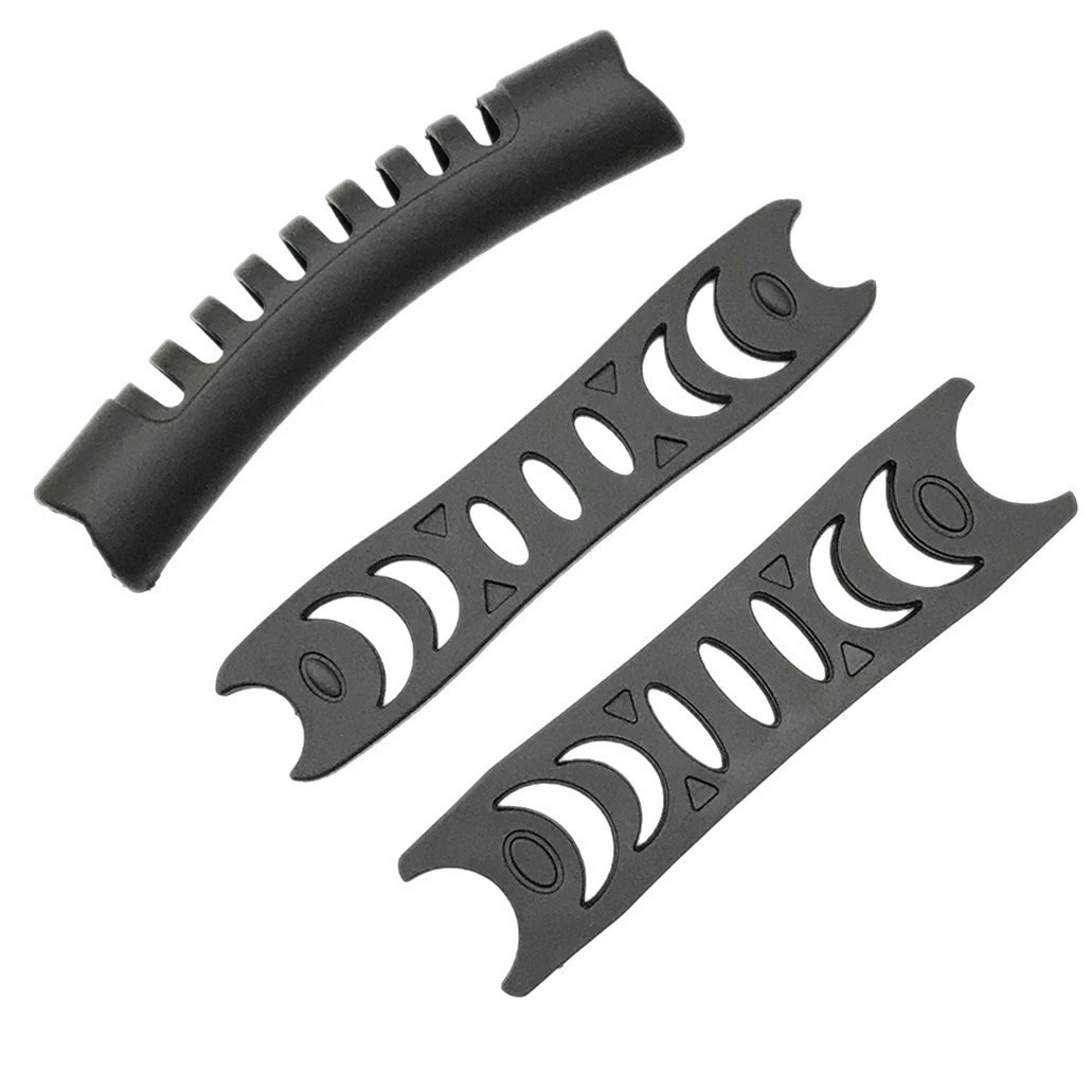 Черная пластиковая ручка, трос для буксировки, ручка из ткани с обмоткой, черный чехол для ручки из ПВХ, пластиковая ручка