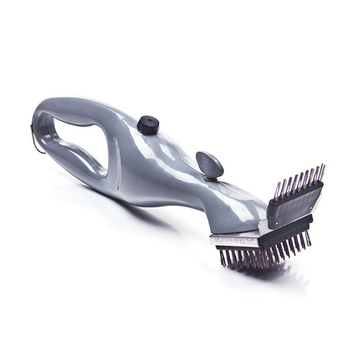 Wholesale stainless steel barbecue brush outdoor barbecue grill grill cleaning tool household kitchen oil smoke stain cleaning brush