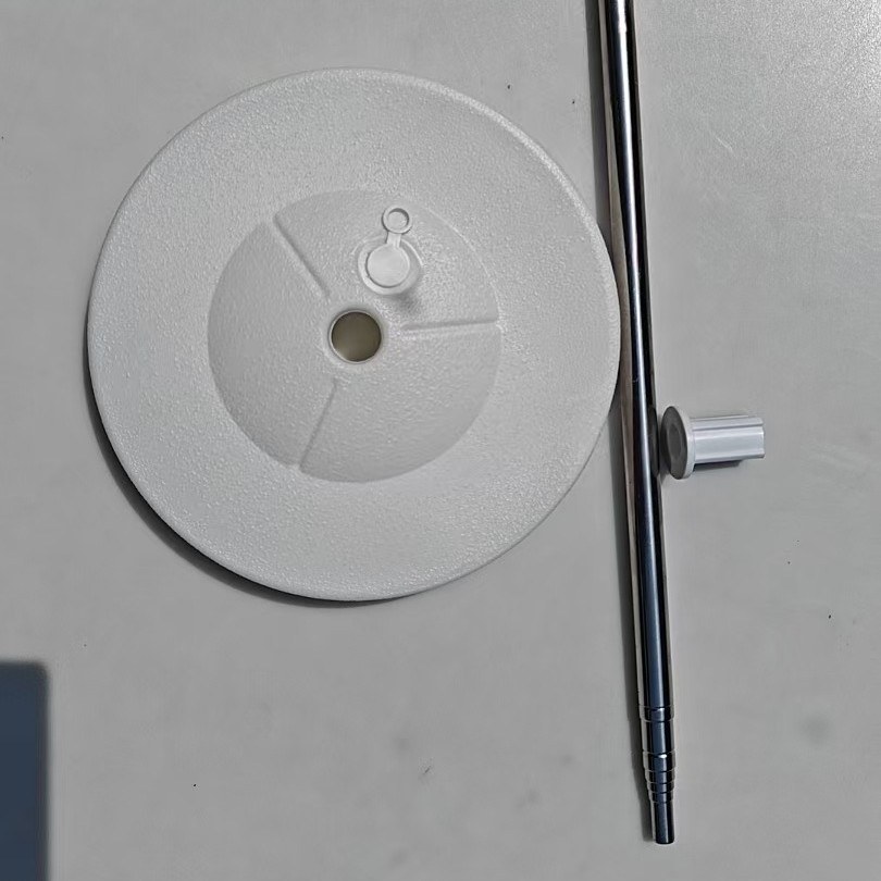 Телескопическая штанга длиной 1 метр + вилка + маленькое круглое основание (1 комплект)