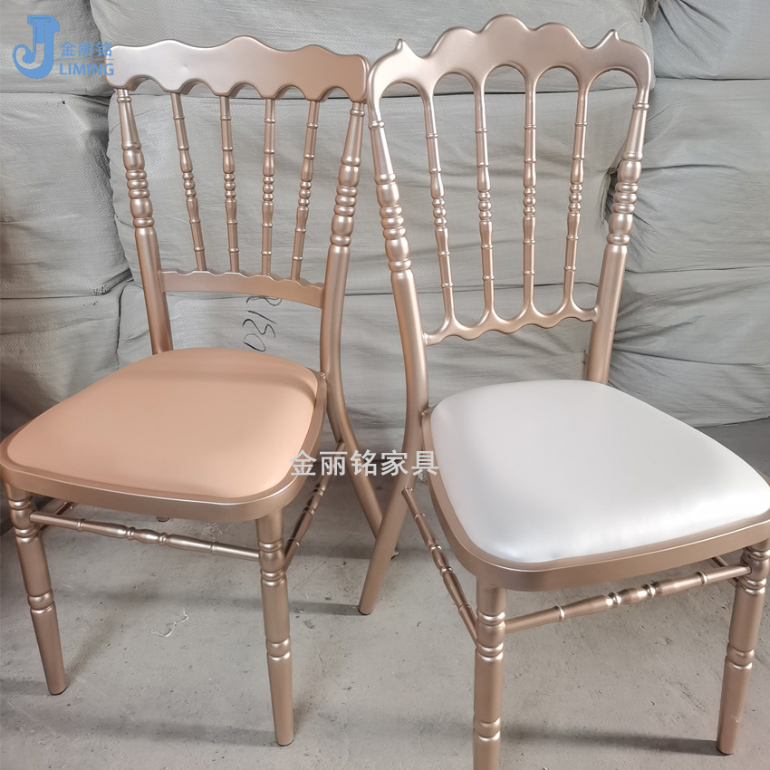 Fábrica de muebles al por mayor Silla de hotel Silla de banquete Silla de Castillo Silla de respaldo de actividad de fiesta de estilo europeo