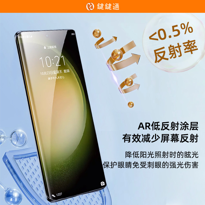 Ar膜s 25uはサムスンs 24ultra携帯電話保護膜s 24光固膜反射防止ar増透膜を適用します。|undefined