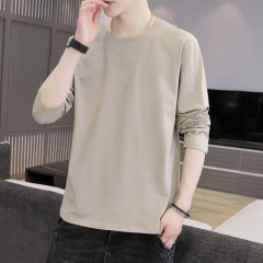 長袖 Tシャツメンズ夏 2025 新しいファッション多用途ルーズカジュアルトップ Tシャツボトリングシャツゆったりと快適