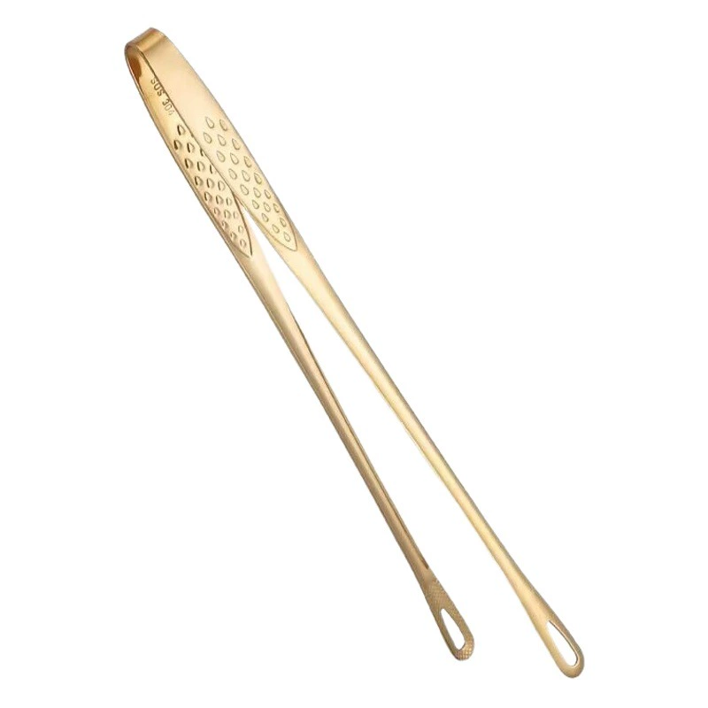 Зажим для барбекю 304 из нержавеющей стали бытовой удлиненный Зажим для барбекю в Корейском стиле утолщенный коммерческий зажим для клубничного буфета хлеб