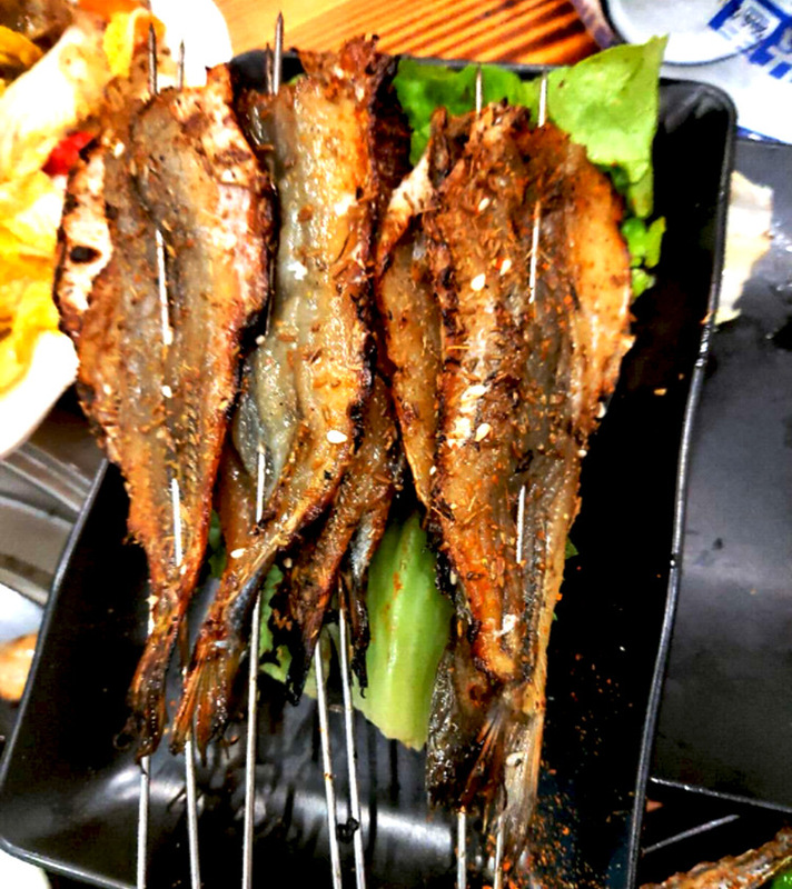 バーベキュー9-20センチ馬歩魚乾500g棒魚針魚片海鮮干物ホテル用|undefined