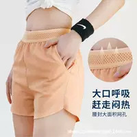 Спортивный костюм для зала, дышащая одежда для йоги, комплект, шорты, для бега