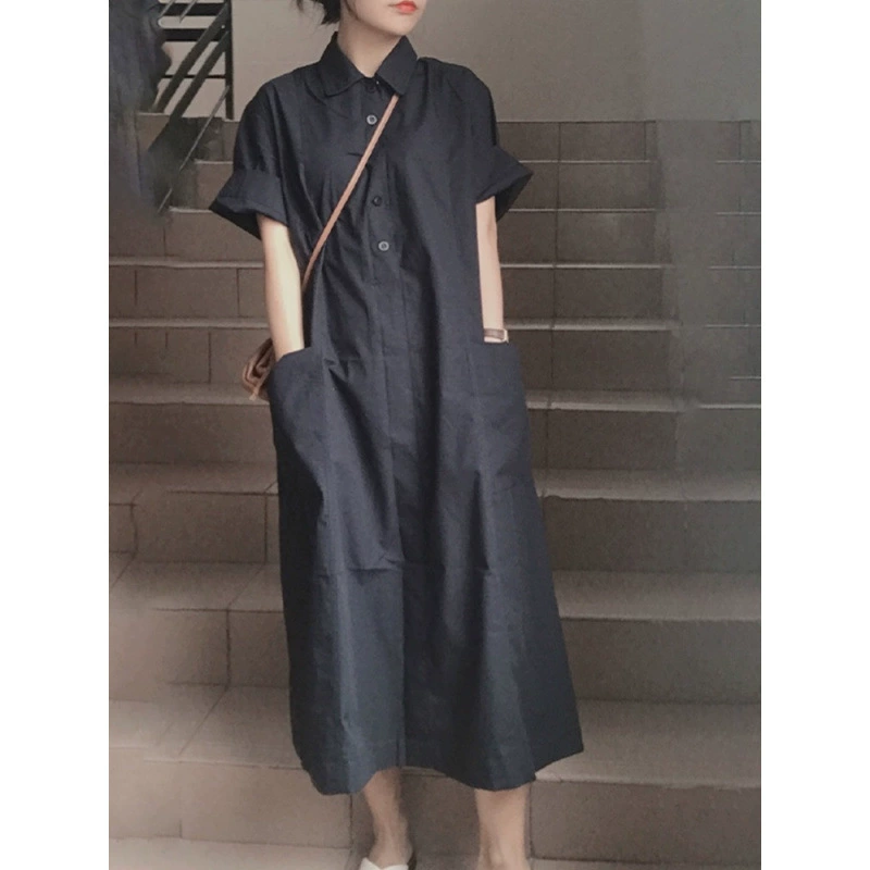 Готовое к отправке платье в французском стиле, длинное, летнее, 2025 года, молодежный дизайн, нишевое, повседневное, для женщин