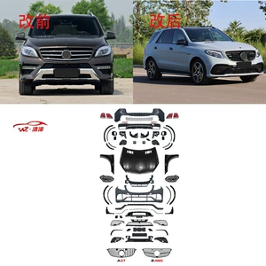 Mercedes-Benz LM166 GLE Kit, GLE-dən AMG Ön və Arxa Bamper Yığımı