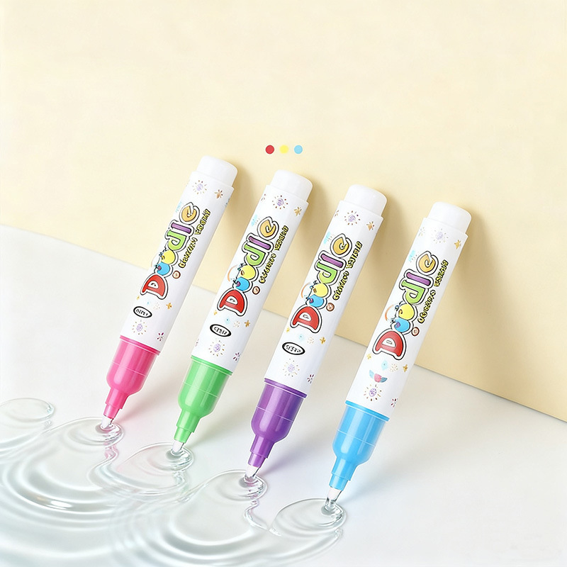 Clear Water Painting Pen Repeated Graffiti Watercolor Pen Water Painting Pen Whiteboard Pen Water Pen Color Pen Water Painting Pen Children