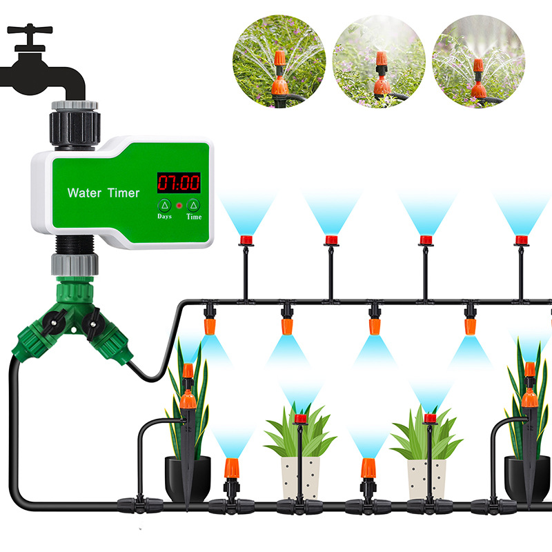 Smart Controller Automatic Timed Watering Device, Watering Wonder for Garden Home Sprinkler Drip Irrigation Atomization Irrigation System